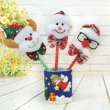 Декор, ювелирное украшение для школьников для детского сада, мультяшная рождественская голова куклы, рождественский подарок, подарок на день рождения