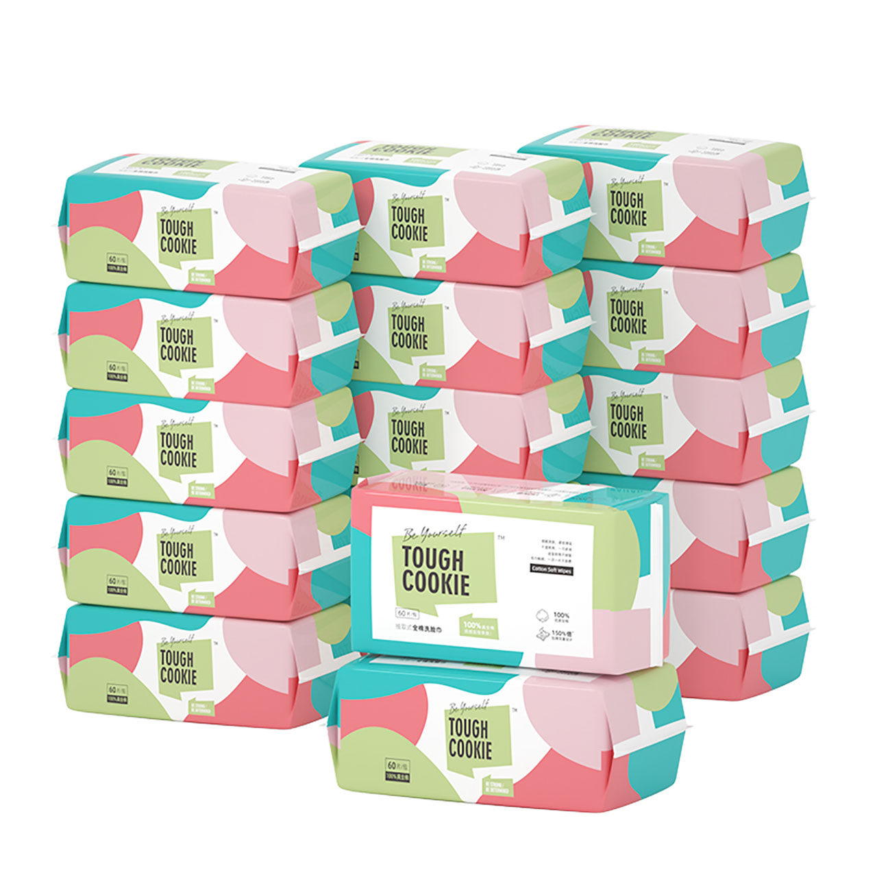 Farmers with washing face towels extract scrubbing face towel and cotton soft towel