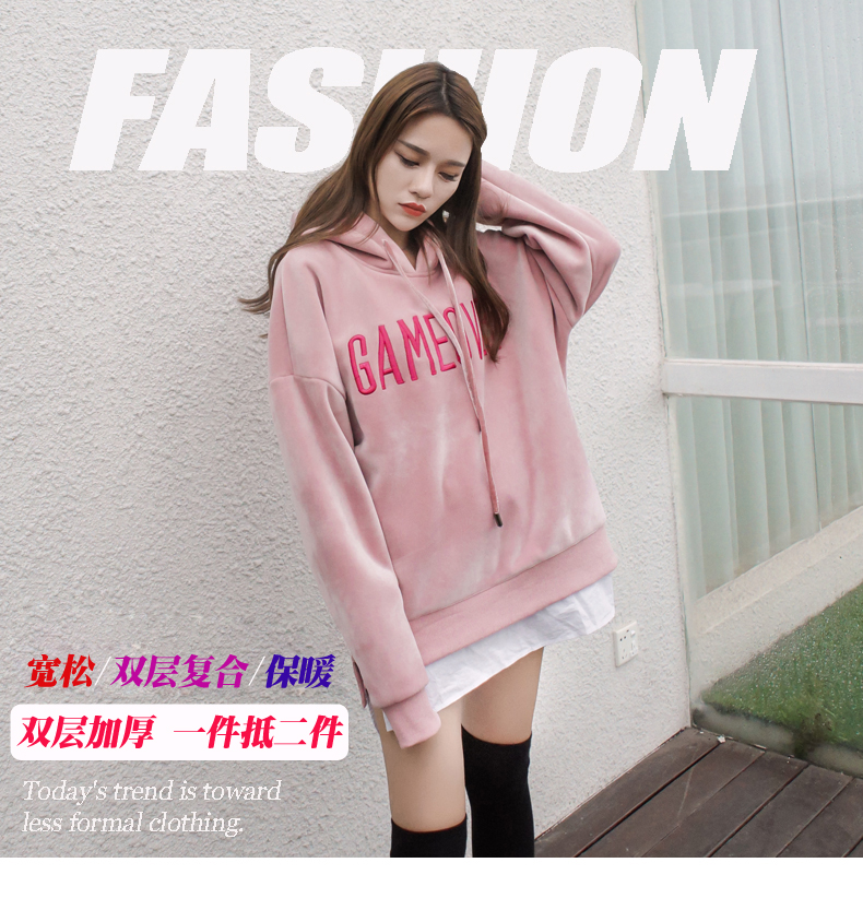 Sweatshirt femme en Coton - Ref 3215266 Image 7