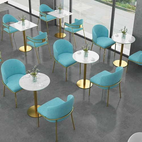 Кофейный чай с молоком, диван для отдыха для офиса, шпильки для волос, простой и элегантный дизайн