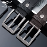 Septwolves, мужской ремень, пряжка, кожаные штаны, из натуральной кожи, коллекция 2021