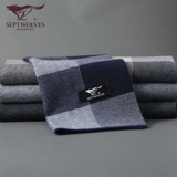 Septwolves, шерстяной демисезонный универсальный высококлассный удерживающий тепло кашемировый шарф, в корейском стиле, подарок на день рождения