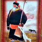 Монгольский войлочный овчар