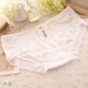 Mùa hè vải cotton đồ lót phụ nữ eo lớn không có dấu vết thoáng khí cotton cô gái