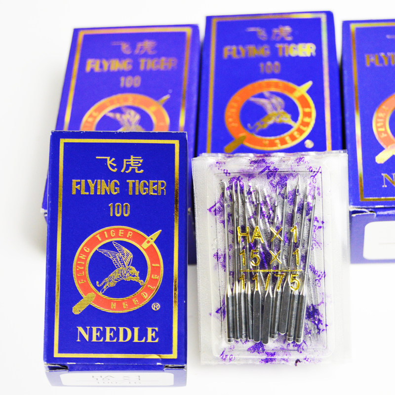Home Sewing Machine Needle Electric Vintage Sewing Machine Needle No. 14 No. 16 Flat Car Industrial Machine Needle Overlock Needle Accessories