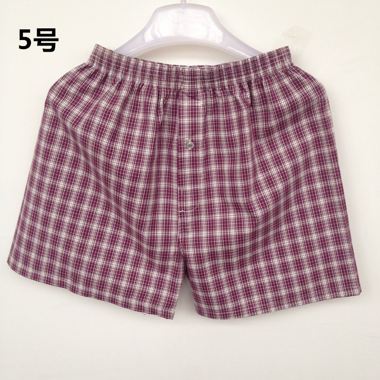 Của nam giới Boxer 100% Cotton Quần Short Nhà Lỏng Kích Thước Lớn Pajama Quần Cotton Thể Thao Giản Dị Ao Quần