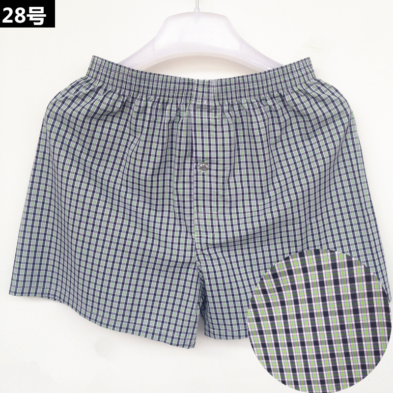 Của nam giới Boxer 100% Cotton Quần Short Nhà Lỏng Kích Thước Lớn Pajama Quần Cotton Thể Thao Giản Dị Ao Quần