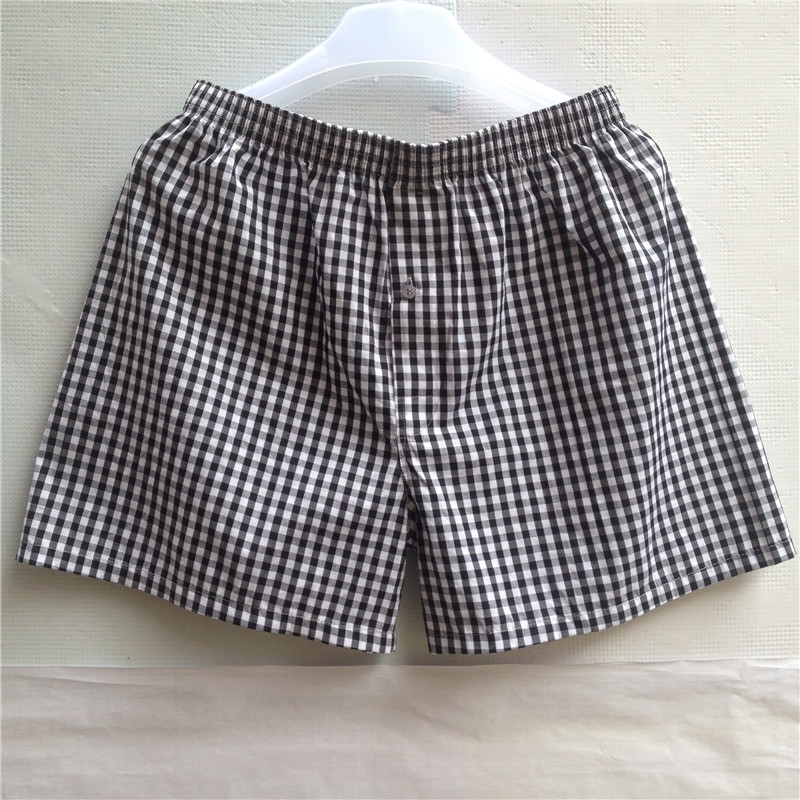 Của nam giới Boxer 100% Cotton Quần Short Nhà Lỏng Kích Thước Lớn Pajama Quần Cotton Thể Thao Giản Dị Ao Quần