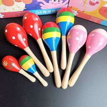 Kindergarten Early Playground Training Dumbbells Sand Hammer Early Teach Percussion Instruments Toy Treasure Jumping to dance props children