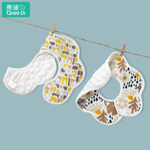 Детский нагрудник, хлопковый слюнявчик, водонепроницаемый шарф для новорожденных для младенца