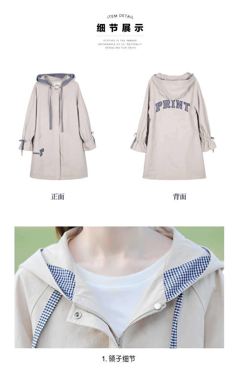 Trench pour femme      en Coton en Coton - Ref 3227925 Image 25