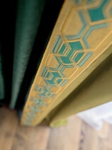 High Precision Solid Embroidery Embroidered Ribbon Curtain Side Parquet Modern Light Lavish Decoration With A Mi Zero Cut