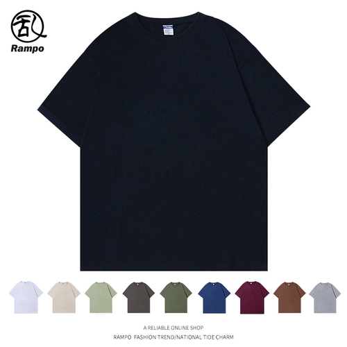 Tide, черная хлопковая приятная телу футболка с коротким рукавом для влюбленных