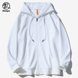 Tide, зимняя однотонная толстовка, куртка с капюшоном, 2025 года, оверсайз