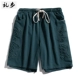 5387 шорт темно -зеленый