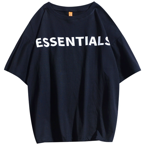 Хлопковая футболка, в американском стиле, короткий рукав, оверсайз