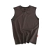 Mùa hè 2018 mới áo thun cotton không tay nam và nữ sinh viên Hàn Quốc phiên bản cổng gió thể thao vest vest áo len thủy triều áo ba lỗ tập gym Áo vest cotton