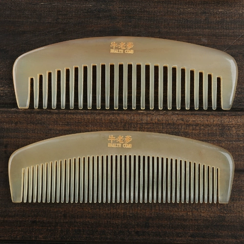 Натуральная изогнутая расческа, кудрявый лечебный массажер