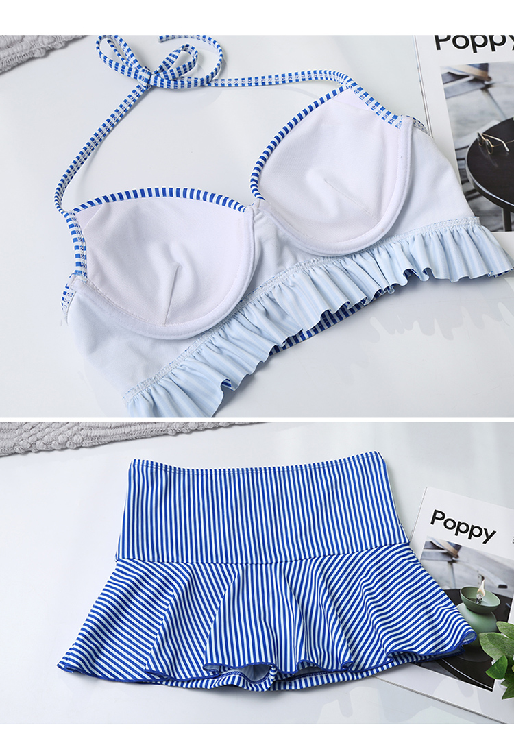 Cặp đôi Đồ bơi Phụ nữ Bikini Váy ba mảnh Váy bảo thủ Boxer Áo tắm Beach Resort Spa Đồ bơi - Vài đồ bơi đồ đôi đi biển cho nữ