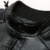 Playboy, трендовая осенняя куртка, в корейском стиле, облегающий крой, из натуральной кожи