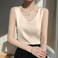 Золото шампанского [v -v -neck толстый плечевой ремень]