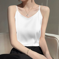 Ivory White [v -neck тонкий плечевой ремень]