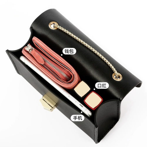 蠢小鱼 Оригинальная дизайнерская кожаная сумка через плечо на одно плечо, набор материалов, DIY