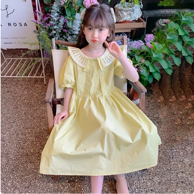 【Clearance Sale, Buy More for Better Deals】Girls' Summer Dress 2026 New Model Princess Dress for Girls — 18