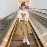 Летнее платье, юбка, летняя одежда, летний комплект, в западном стиле, подходит для подростков, популярно в интернете