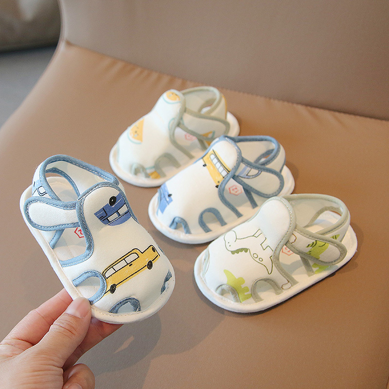 Baby Shoes for Summer, 0-6 to 12 Months, Soft-Soled Walking Sandals for Boys, 1-Year-Old Baby Shoes, Summer Pre-Walking Shoes for Girls