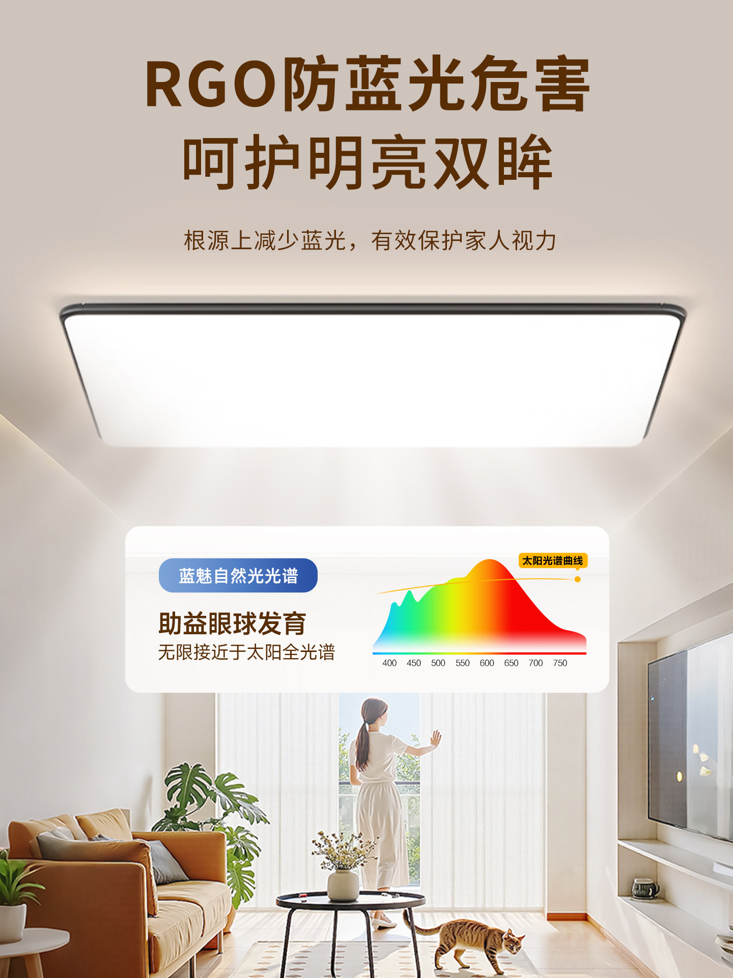Ceiling Lamp 2025 New Model Living Room Lamp High-End Elegant Simple Modern Whole House Lighting Led Master Bedroom Room Lamp