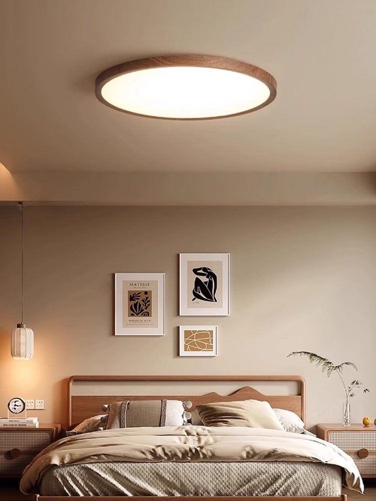 Full Spectrum Led Bedroom Light, Ultra-Thin Eye-Protecting Bedroom Ceiling Light, Simple Nordic Master Bedroom, Children's Room, Study Room Light