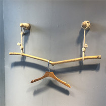 Clothing store hanger display stand retro Wall branches are hanging odd-shaped wall-mounted womens childrens clothing store decoration