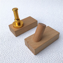 Clothing store adhesive hook solid wood porch Wall Wall fitting room single hook coat hook door rear hanger display rack