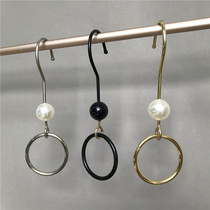 Clothing store adhesive hook ring S hook hanger clothes hook display props display hanging version clothes pants hook towel rack
