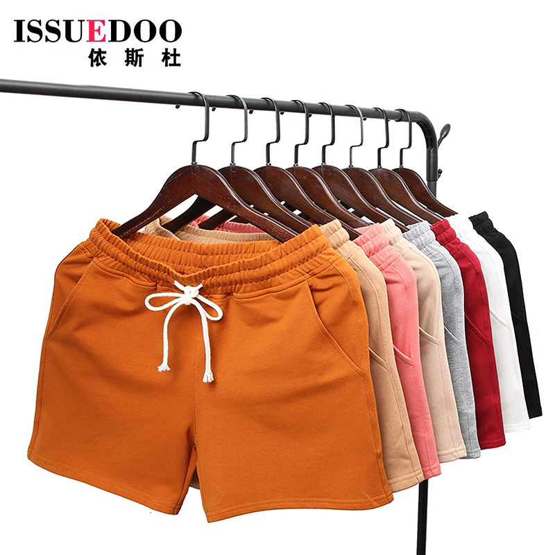 Trendy Ultra-Short Three-Quarter Sports Shorts for Men, Summer Sports Fitness Solid Color Drawstring Shorts, Loose Trendy Brand Four-Quarter Shorts