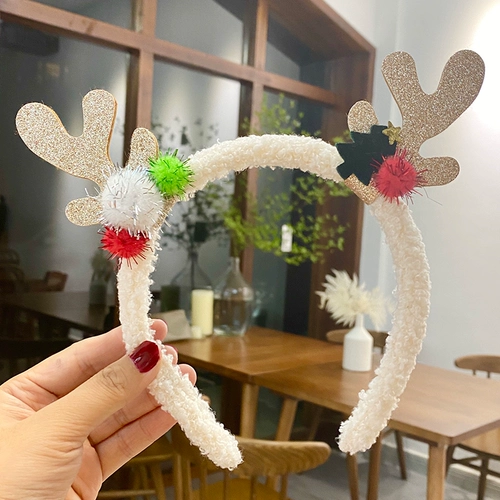 Рождественский аксессуар для волос, ободок для взрослых, заколка для волос, детские шпильки для волос, наряжаться, подарок на день рождения