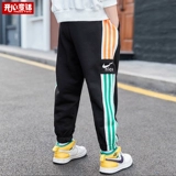 Осенние детские демисезонные штаны для мальчиков, подходит для подростков, в западном стиле