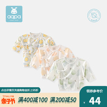 aqpa newborns monk conserved summer new pint baby without bone underwear male and female baby strap blouse blouses long sleeves
