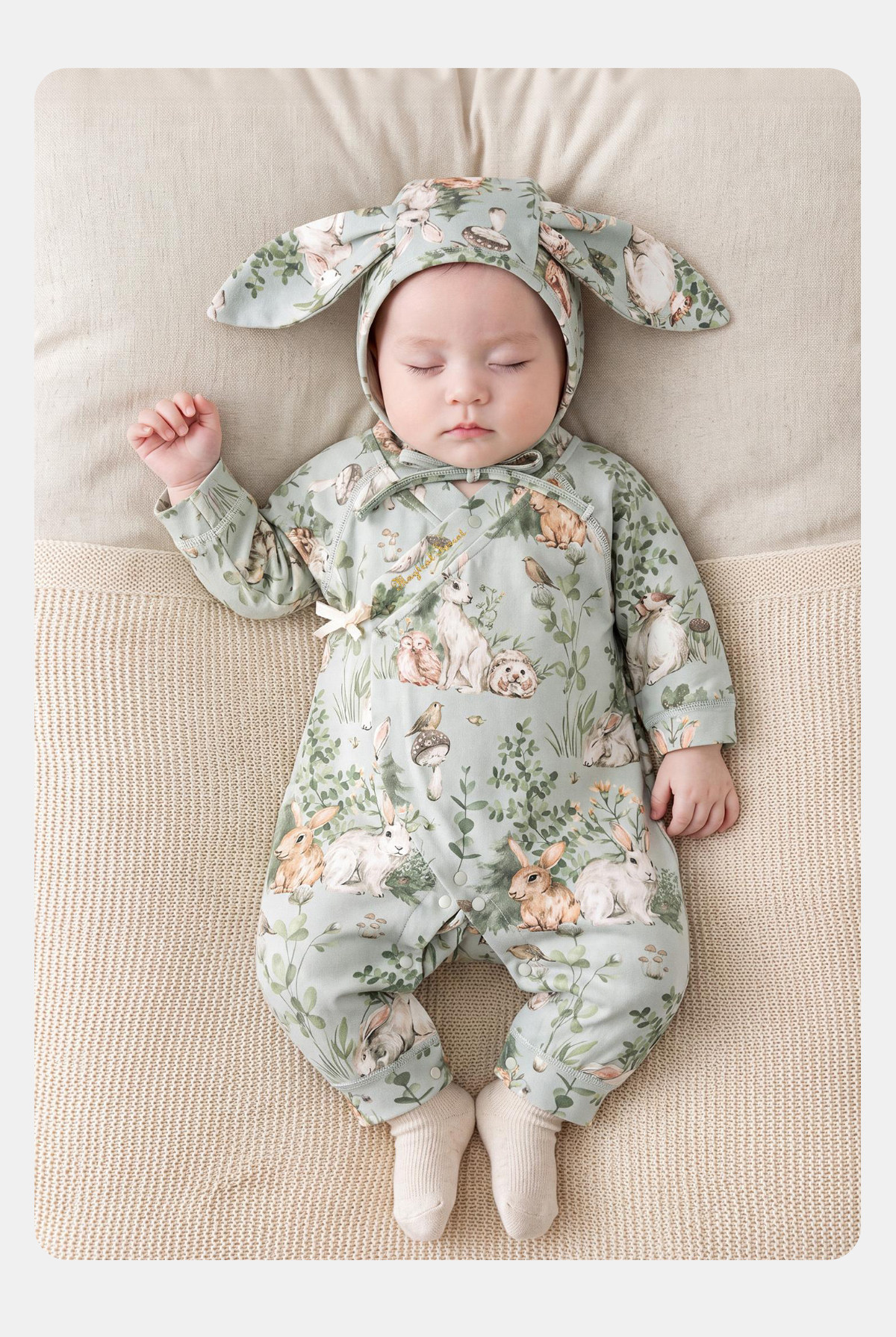 [林深时见鹿]aqpa爱帕新生婴儿衣服连体衣哈衣纯棉春秋宝宝外出服 — 20