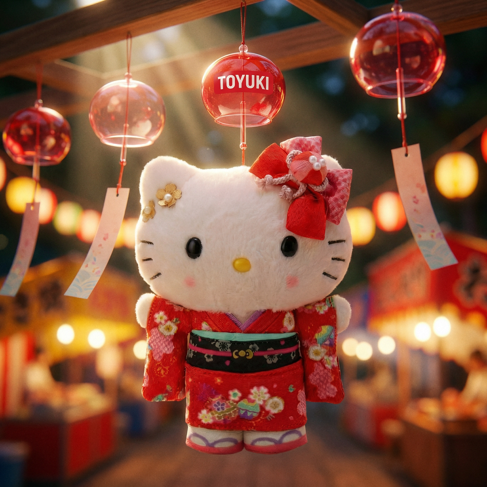 TOYUKI火花和服夏日祭新款KT玉桂狗库洛米美乐蒂毛绒挂件_动漫毛绒_淘宝游戏网