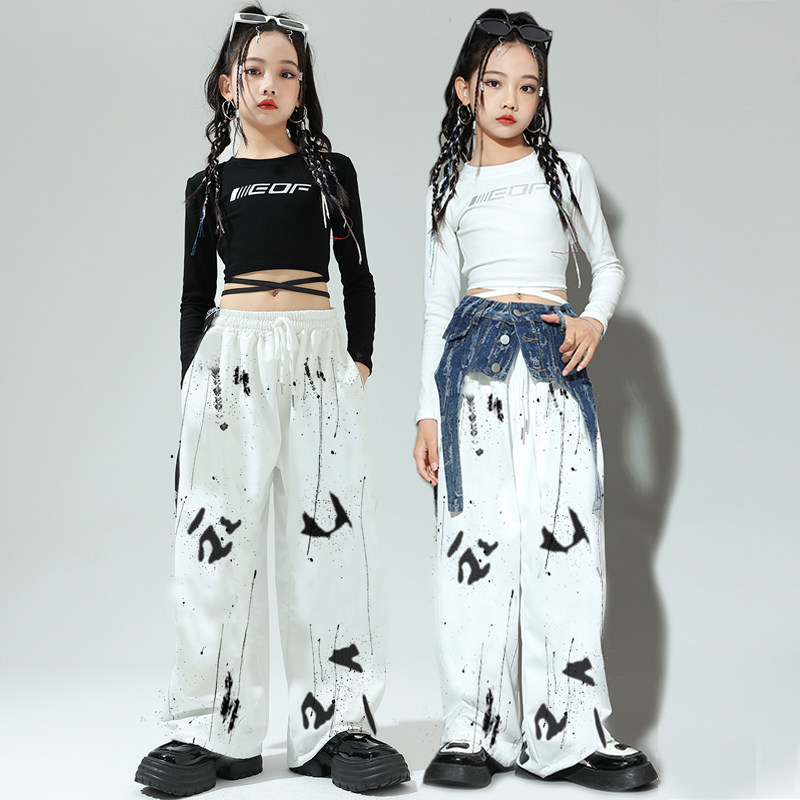 Street Dance Hiphop Plays Out of Jazz Hip Hop Jazz Dance Dress Rehearsal for Children Street Dance Tide Suit-Taobao