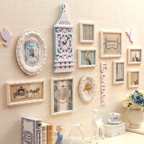 European-style photo wall Simple modern living room bedroom decoration photo wall creative combination photo frame hanging a background wall