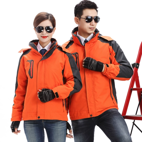 Притворяться, что это хлопковое пальто, хлопчатобумажную локальную логотиз