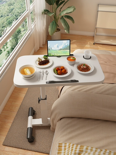 Движение туалетной таблицы, подъемное складывание, обеденный стол, больница пациент -медицинский медицинский стол пожилой обеденный стол для обновления стола восстановления