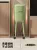 No Need to Bend Over, High-Looking, Tall Kitchen Trash Can, Sanitary Bin, Press-Type, Large Capacity for Home Use, with Wheels, Movable