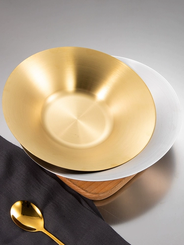 Корейская салатная чаша из нержавеющей стали