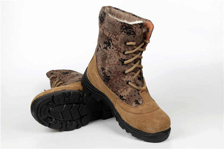 Boots militaires pour homme en Anti-fourrure - Ref 1397895 Image 21