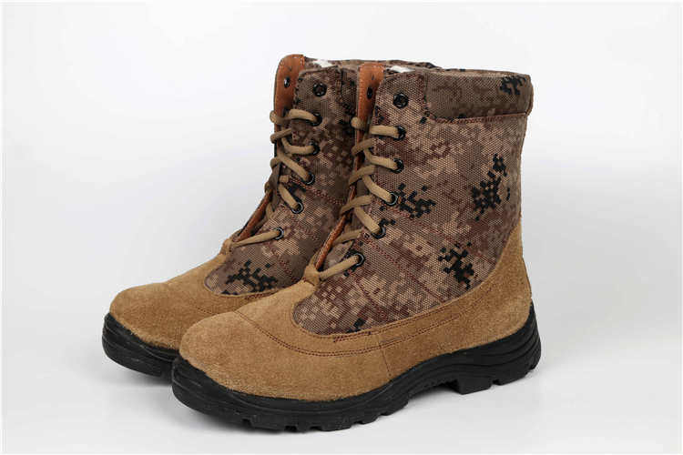 Boots militaires pour homme en Anti-fourrure - Ref 1397895 Image 18