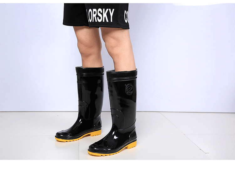 Chaussures - bottes caoutchouc homme pour printemps - semelle tendon - Ref 963054 Image 13